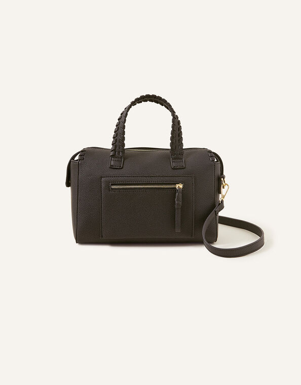 Front Pocket Handheld Bag, Black (BLACK), large