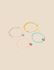 Kids Fruit Friendship Bracelet 4 Pack, , large