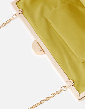 Suedette Clip Frame Bag, , large