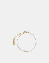 Pearl Bead Station Bracelet, , large