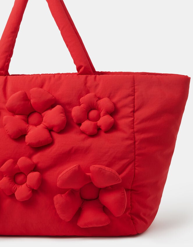 Accessorize x Good Manners 3D Flower Nylon Shopper Bag, , large