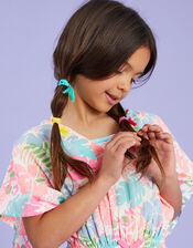 16-Pack Girls Tassel Hair Bands, , large