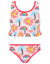 Summer Palm Tree Bikini Set, Multi (BRIGHTS-MULTI), large