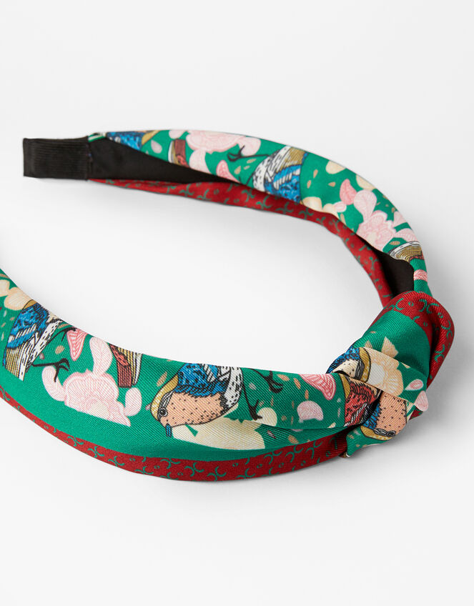 Printed Knot Headband, , large