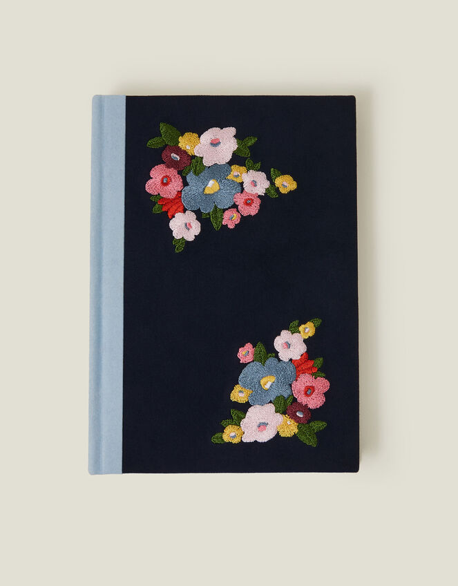 Floral Embroidered Notebook, , large