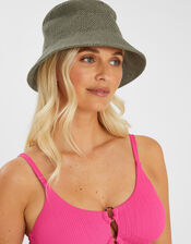 Woven Bucket Hat, , large