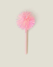 Girls Tinsel Pom-Pom Pen, , large