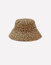 Leopard Print Bucket Hat, , large