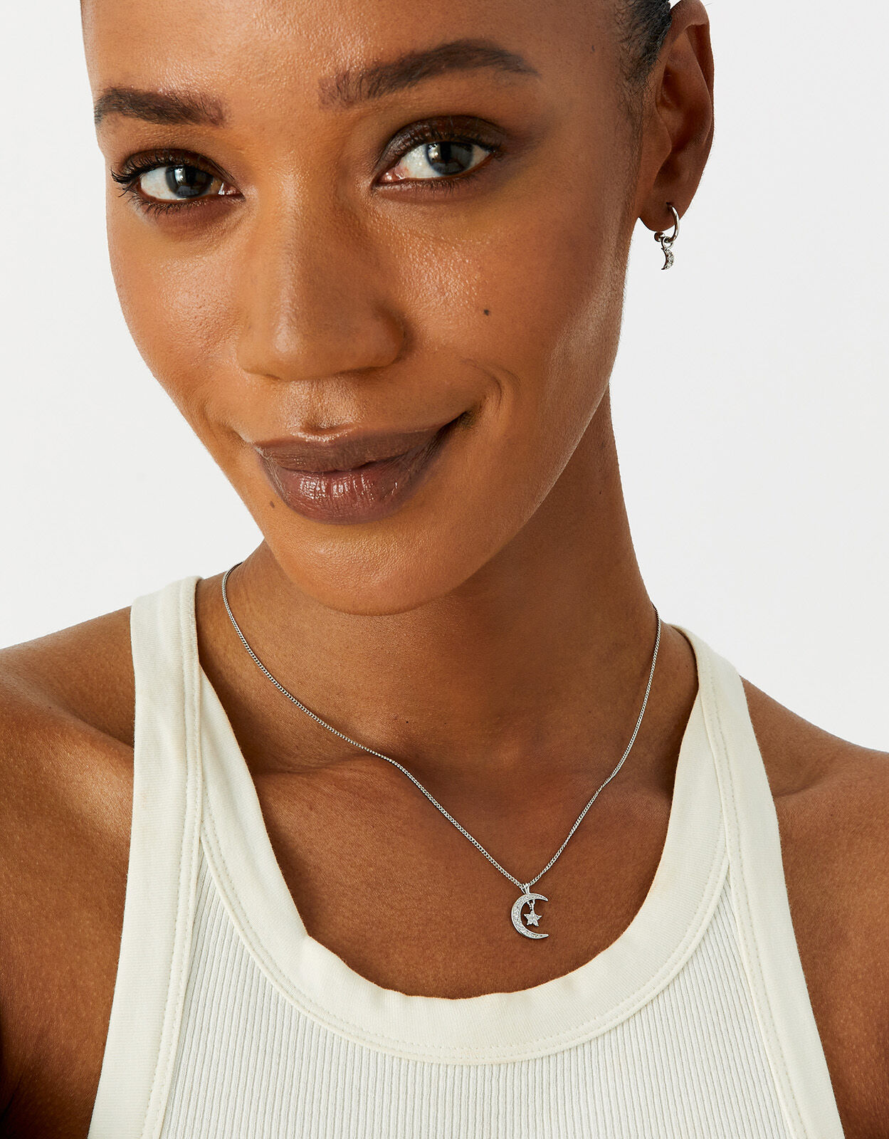 Accessorize moon necklace sale