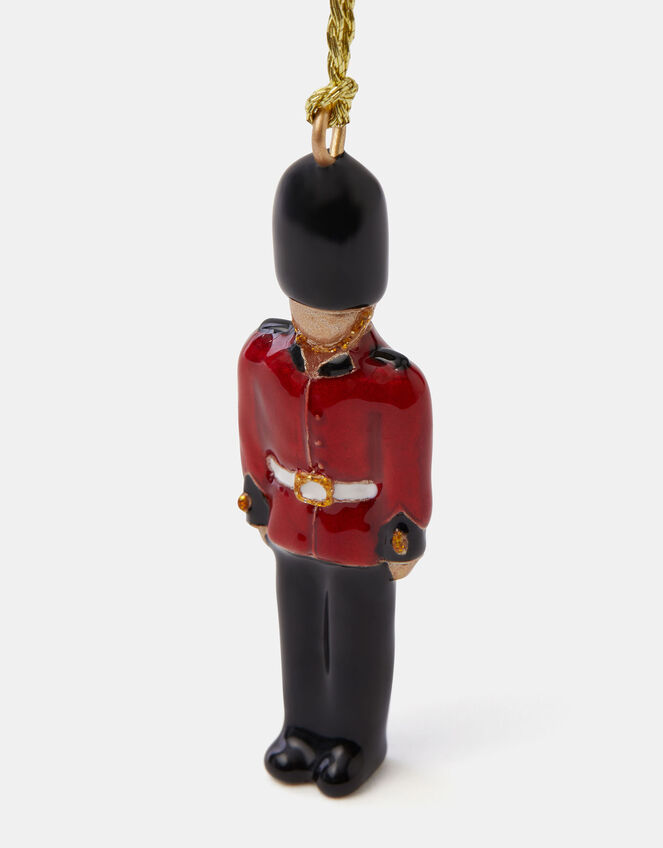 Enamel London Guard Christmas Tree Decoration, , large