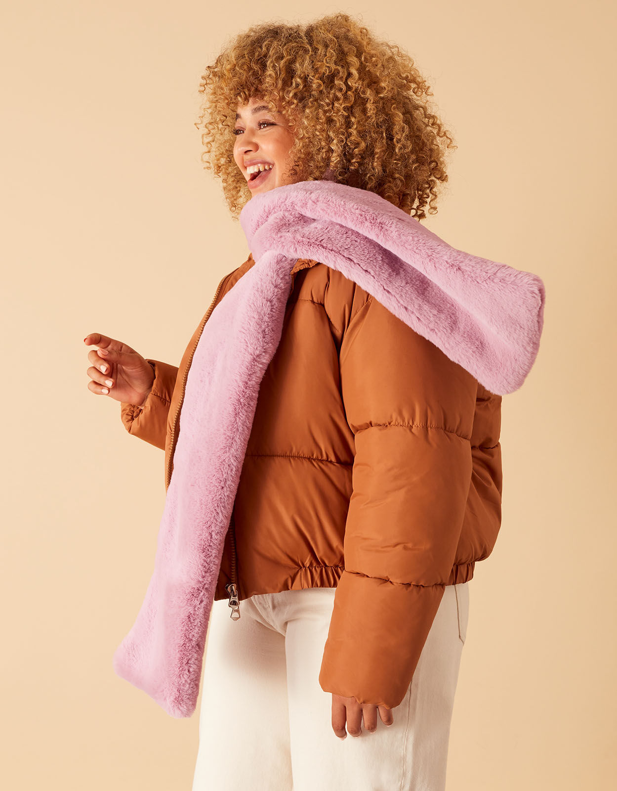 Accessorize faux fur scarf 2025