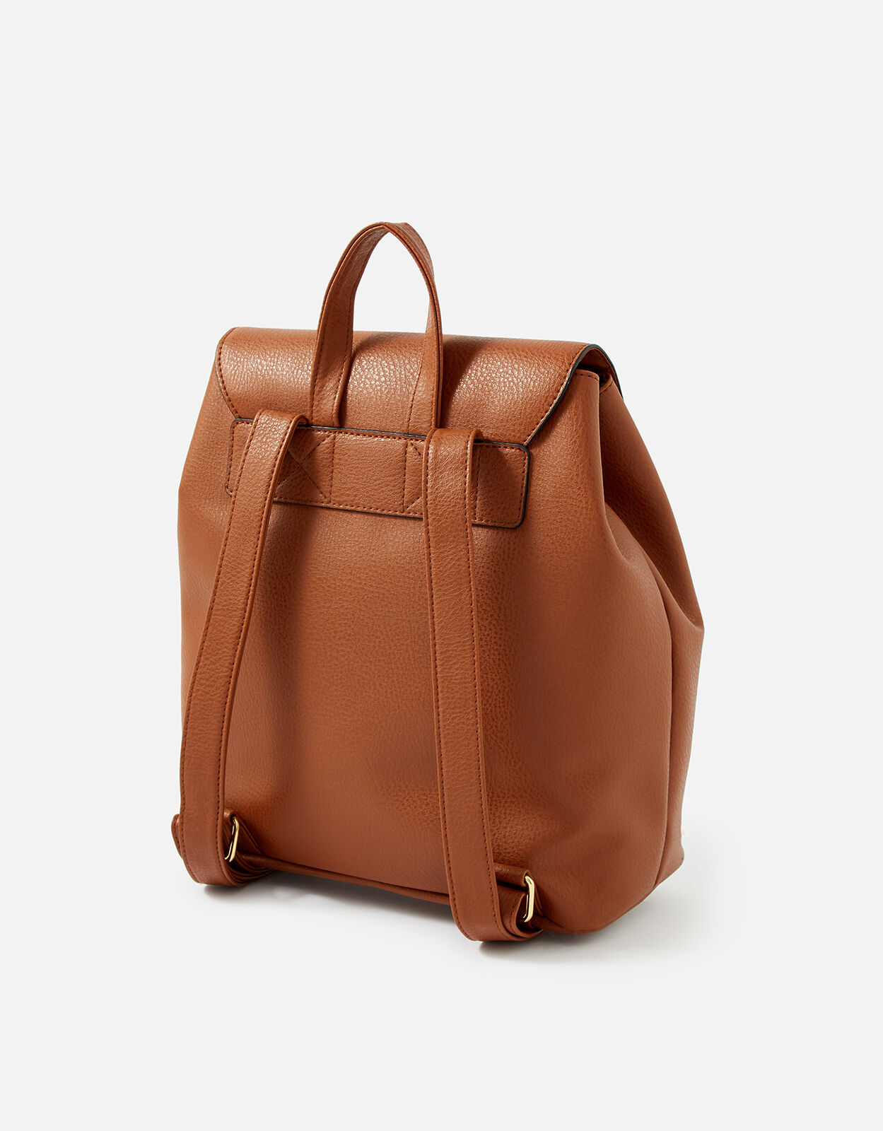 accessorize tan backpack