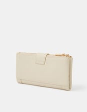 Faux Leather Buckle Purse, , large