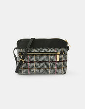 Elly Check Cross-Body Bag, , large