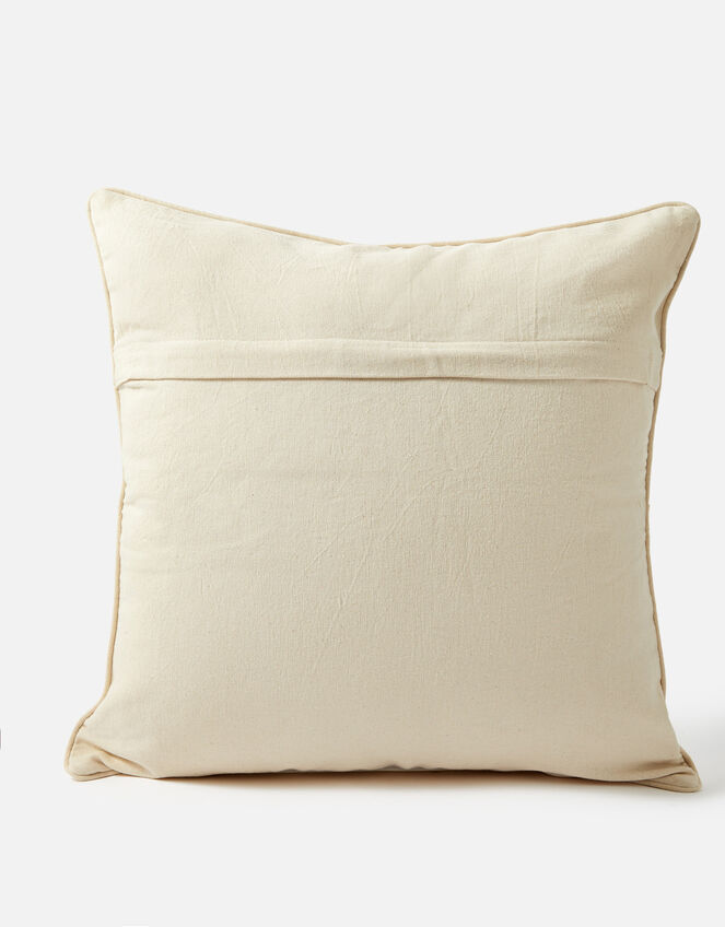 Embroidered Tonal Leopard Cushion Cover, , large