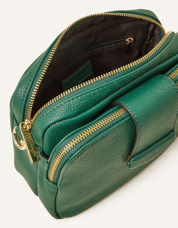 Functional CrossBody Bag Green Crossbody Bags Accessorize UK
