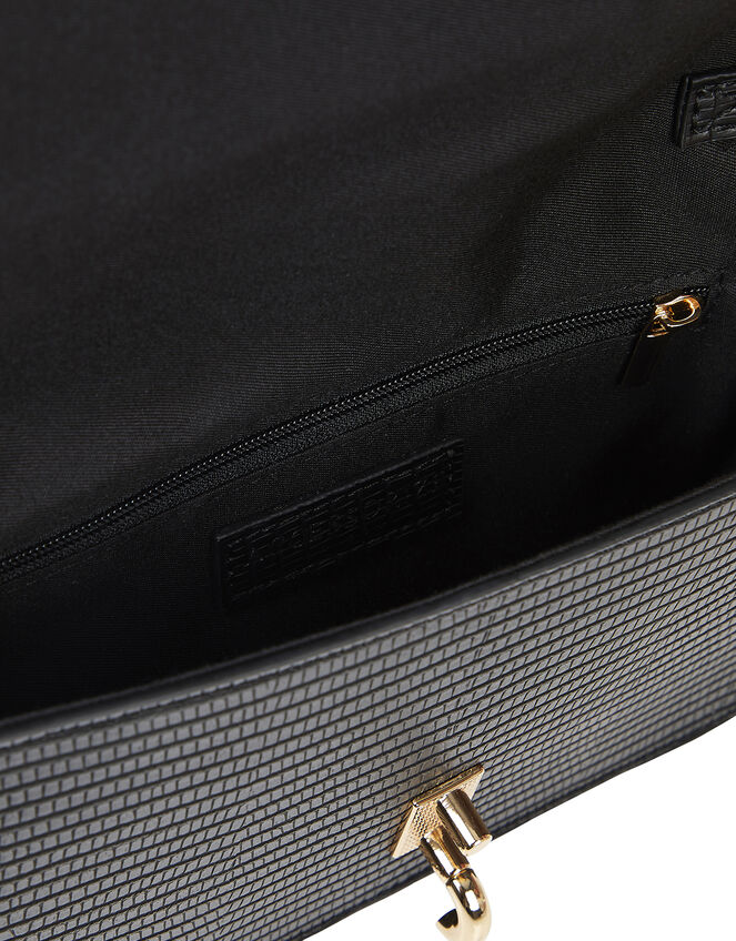 Edie Croc Cross Body Bag, , large