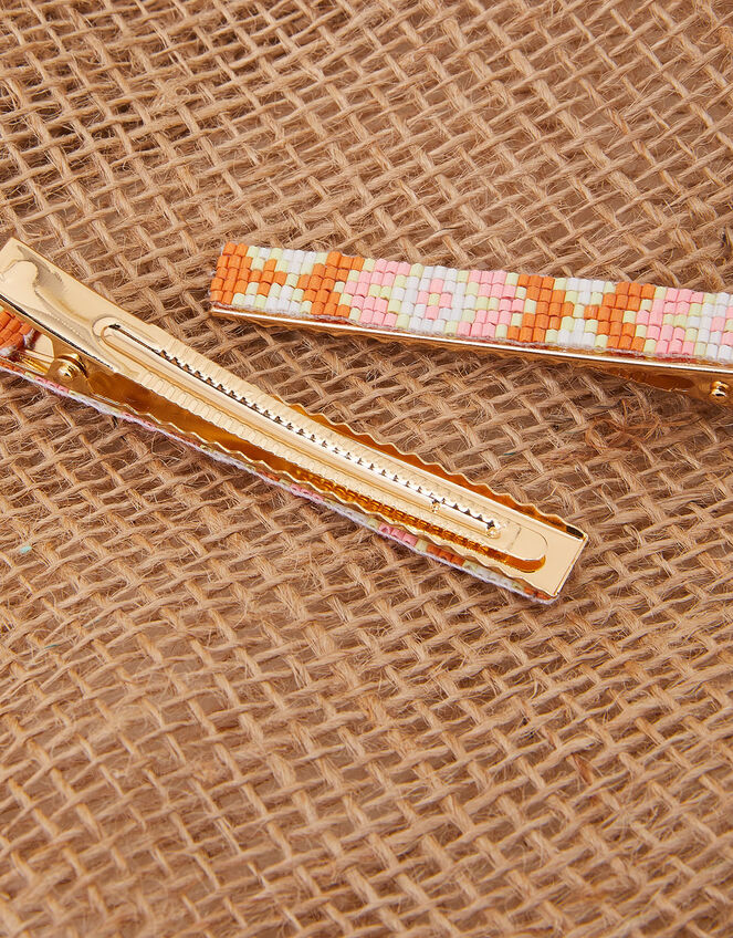 Beaded Salon Clips Set of Two Hair clips Accessorize UK