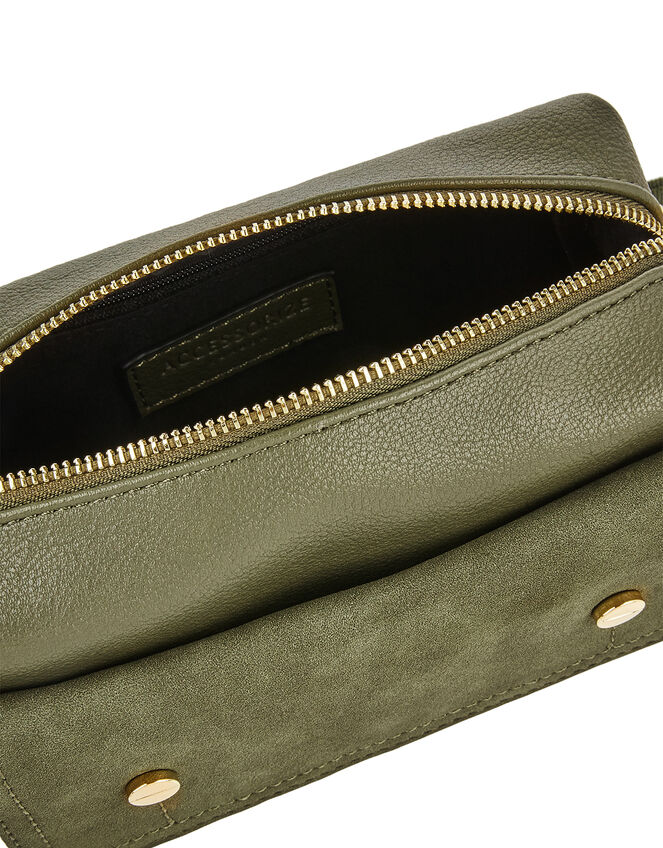Una Utility Cross-Body Bag, Green (KHAKI), large