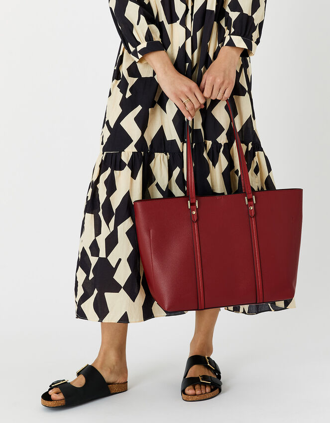 Classic Tote Bag, Red (RED), large