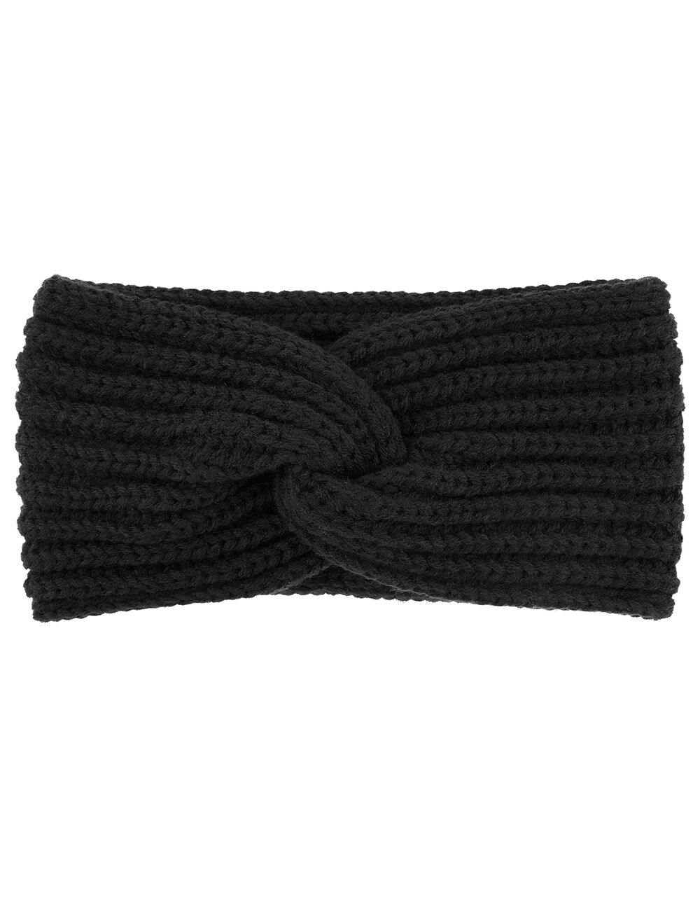 Soft Knit Bando Headband Black | Hats | Accessorize UK