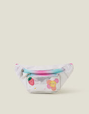 Girls Metallic Bum Bag, , large