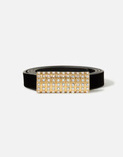 Diamante Belt , Black (BLACK), large