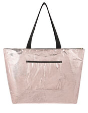 Metallic Packable Gym Bag, , large