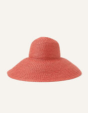 Straw Floppy Hat, , large