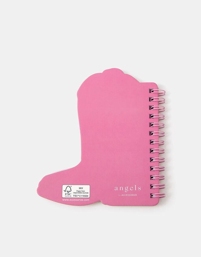 Girls Cowboy Boot Notebook, , large