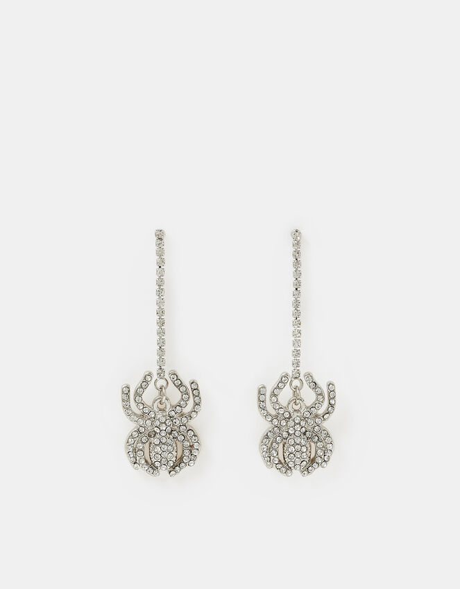 Halloween Spider Drop Earrings, , large