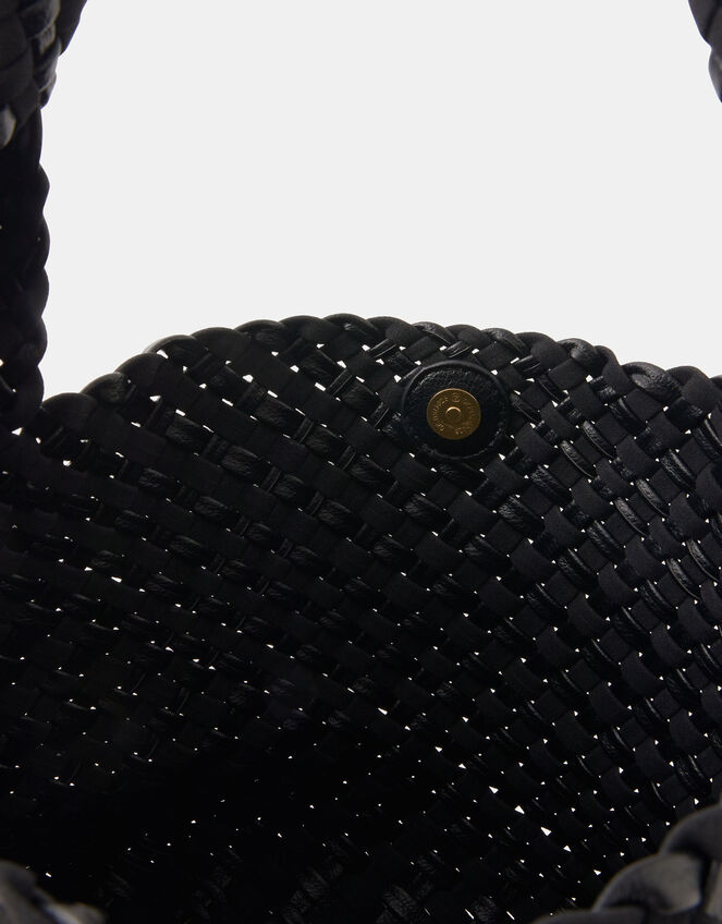 Large Woven Shoulder Bag, , large