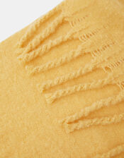 Super Soft Plain Scarf, Yellow (YELLOW), large
