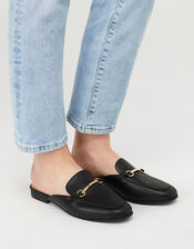 Backless Loafers, Black (BLACK), large
