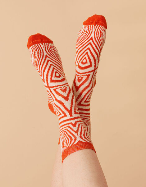 Optical Illusion Socks, , large