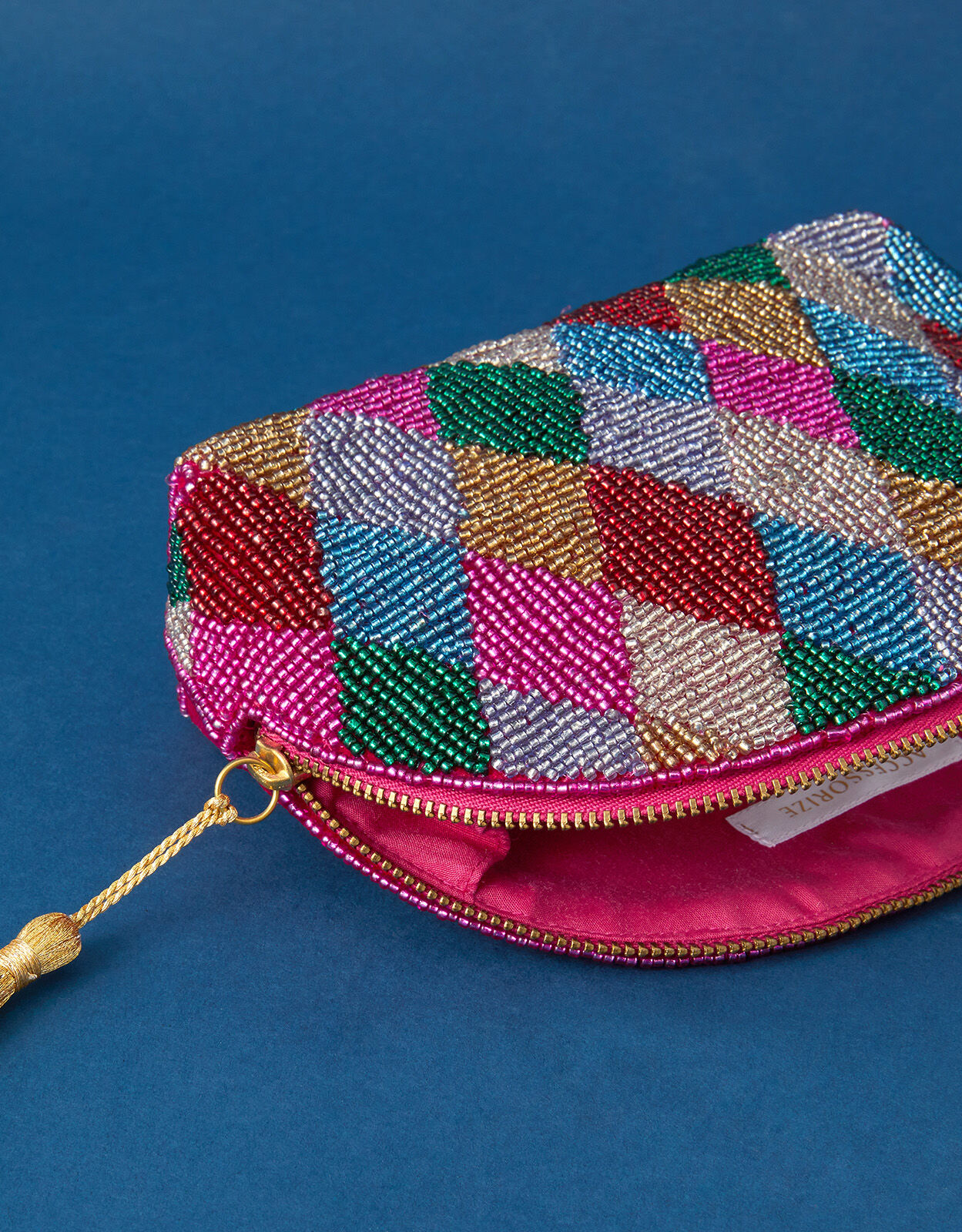 Harlequin Curve Makeup Bag