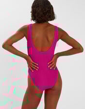 Crinkle Swimsuit, Pink (PINK), large