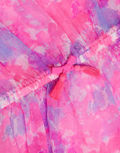 Girls Tie-Dye Kaftan, Multi (BRIGHTS MULTI), large