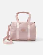 Becki Gym Bag with Recycled Polyester, Pink (PINK), large
