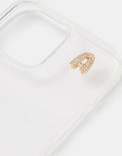 Diamant&eacute; Initial 3D Tech Sticker, Gold (GOLD), large