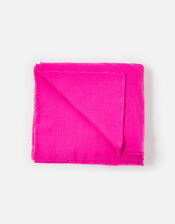 Wells Blanket Scarf Fuchsia, , large