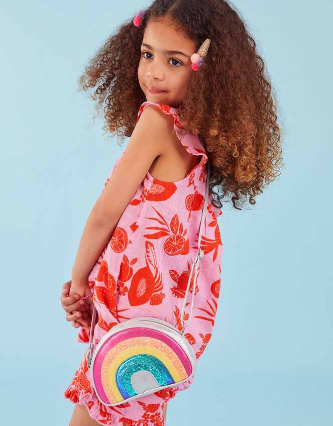 Kids Rainbow Cross-Body Bag, , large