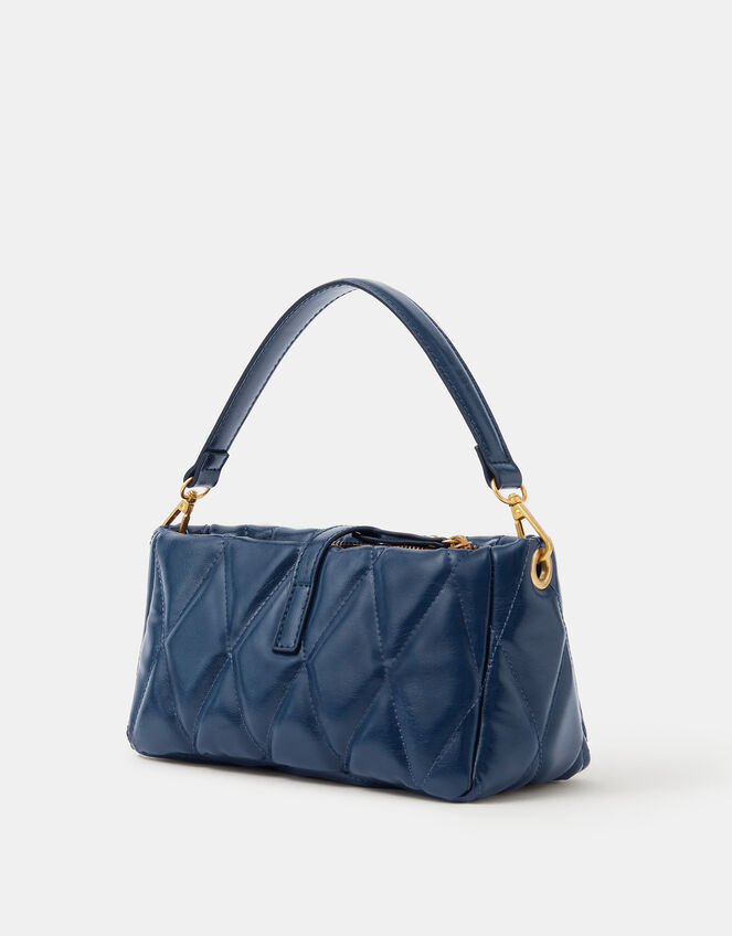 Chunky Quilted Crossbody Bag, , large