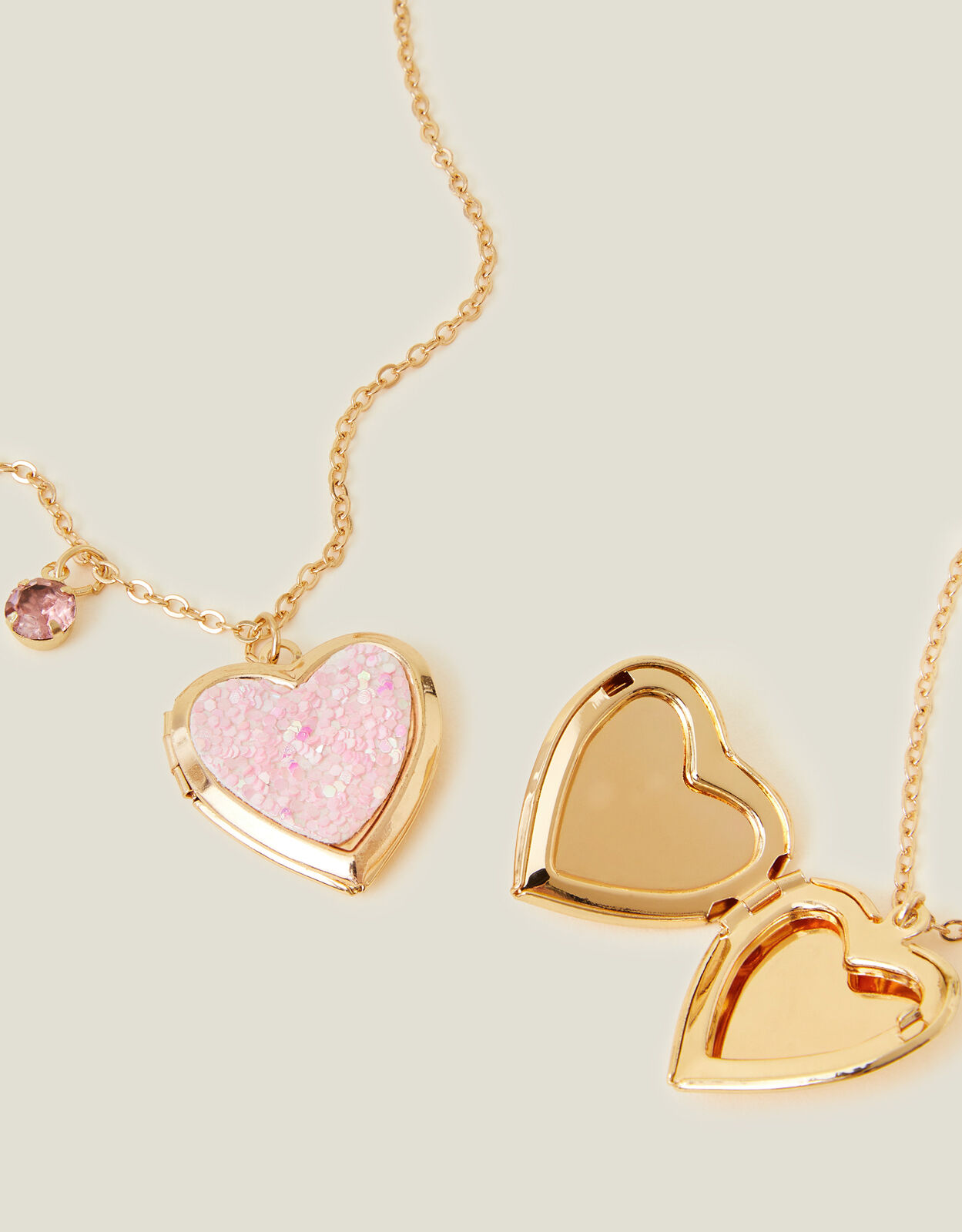 2 Pack Girls Friendship Locket Necklace Girls necklaces