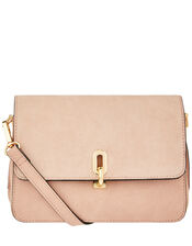 Carly Cross-Body Bag, Pink (PALE PINK), large