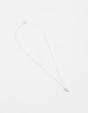 Sterling Silver Angel Wing Necklace, , large