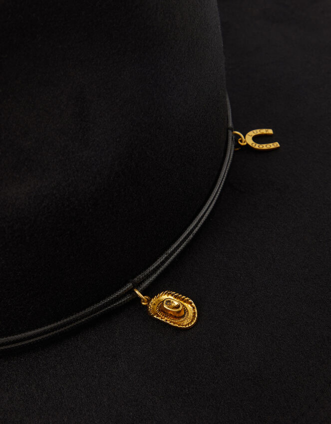 Cowboy Charm Fedora Hat, , large