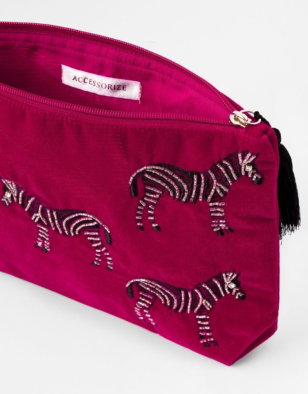 Beaded makeup bag 2025