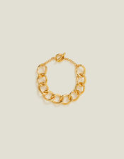 14ct Gold-Plated Chain Bracelet, , large