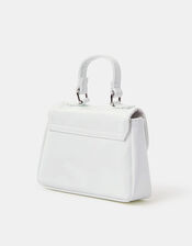 Girls Appliqué Flower Handbag, , large